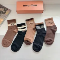 Cheap MIU MIU Socks #1422370 Replica Wholesale [$29.00 USD] [ITEM#1422370] on Replica MIU MIU Socks