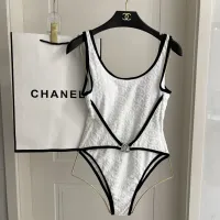 Cheap Chanel Bathing Suits For Women #1422421 Replica Wholesale [$45.00 USD] [ITEM#1422421] on Replica Chanel Bathing Suits