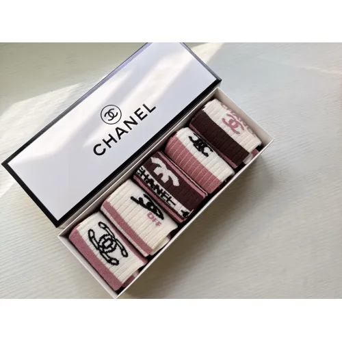 Cheap Chanel Socks For Women #1422569 Replica Wholesale [$29.00 USD] [ITEM#1422569] on Replica Chanel Socks