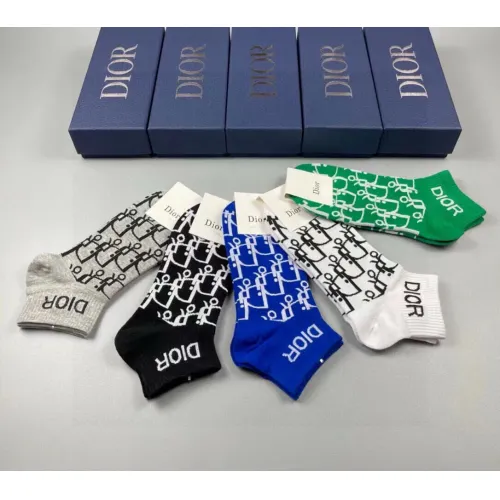 Cheap Christian Dior Socks #1422572 Replica Wholesale [$25.00 USD] [ITEM#1422572] on Replica Christian Dior Socks