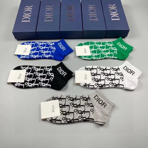 Cheap Christian Dior Socks #1422572 Replica Wholesale [$25.00 USD] [ITEM#1422572] on Replica Christian Dior Socks