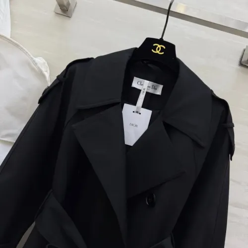 Cheap Christian Dior Coats Long Sleeved For Women #1422586 Replica Wholesale [$165.00 USD] [ITEM#1422586] on Replica Christian Dior Coats