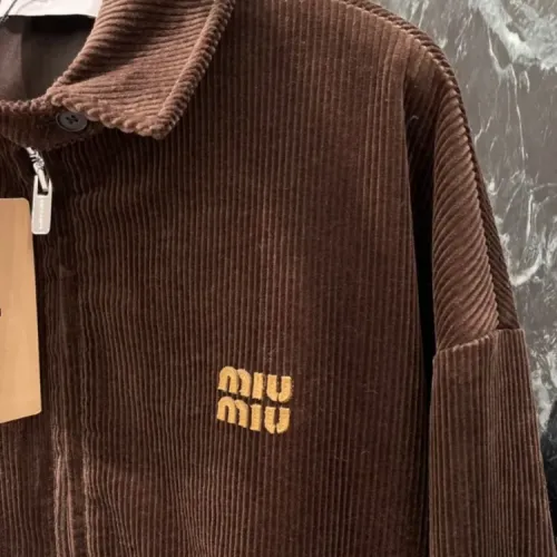 Cheap MIU MIU Jackets Long Sleeved For Women #1422606 Replica Wholesale [$140.00 USD] [ITEM#1422606] on Replica MIU MIU Jackets