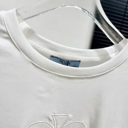 Cheap Prada T-Shirts Short Sleeved For Women #1422621 Replica Wholesale [$60.00 USD] [ITEM#1422621] on Replica Prada T-Shirts