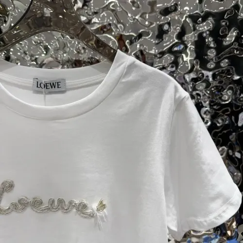 Cheap LOEWE T-Shirts Short Sleeved For Women #1422628 Replica Wholesale [$56.00 USD] [ITEM#1422628] on Replica LOEWE T-Shirts