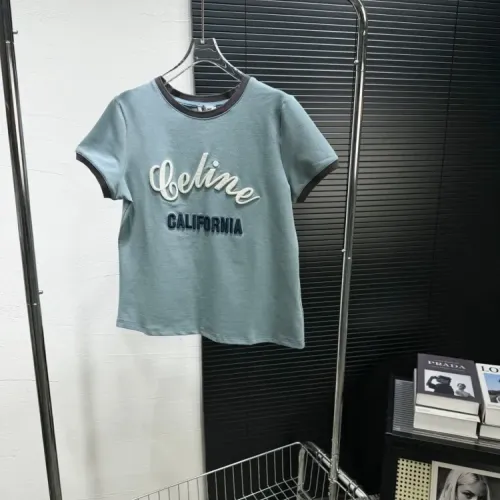 Celine T-Shirts Short Sleeved For Women #1422631