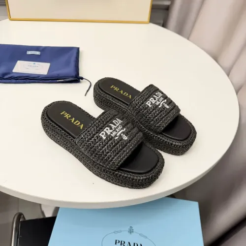 Cheap Prada Slippers For Women #1422636 Replica Wholesale [$92.00 USD] [ITEM#1422636] on Replica Prada Slippers