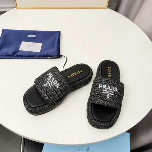 Cheap Prada Slippers For Women #1422636 Replica Wholesale [$92.00 USD] [ITEM#1422636] on Replica Prada Slippers