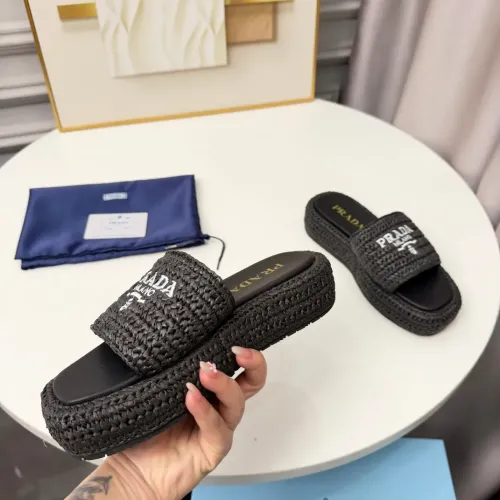 Cheap Prada Slippers For Women #1422636 Replica Wholesale [$92.00 USD] [ITEM#1422636] on Replica Prada Slippers