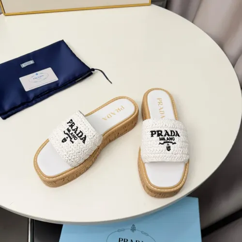 Cheap Prada Slippers For Women #1422637 Replica Wholesale [$92.00 USD] [ITEM#1422637] on Replica Prada Slippers