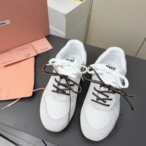 Cheap MIU MIU Casual Shoes For Women #1422659 Replica Wholesale [$92.00 USD] [ITEM#1422659] on Replica MIU MIU Casual Shoes
