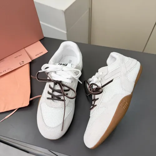 Cheap MIU MIU Casual Shoes For Women #1422659 Replica Wholesale [$92.00 USD] [ITEM#1422659] on Replica MIU MIU Casual Shoes
