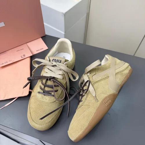 Cheap MIU MIU Casual Shoes For Women #1422660 Replica Wholesale [$92.00 USD] [ITEM#1422660] on Replica MIU MIU Casual Shoes