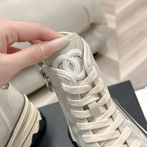 Cheap Chanel High Tops Shoes For Women #1422662 Replica Wholesale [$112.00 USD] [ITEM#1422662] on Replica Chanel High Tops Shoes