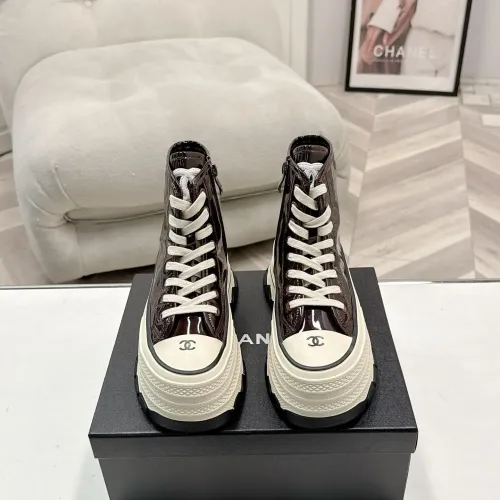 Cheap Chanel High Tops Shoes For Women #1422663 Replica Wholesale [$112.00 USD] [ITEM#1422663] on Replica Chanel High Tops Shoes