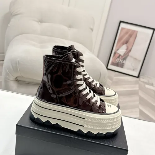 Cheap Chanel High Tops Shoes For Women #1422663 Replica Wholesale [$112.00 USD] [ITEM#1422663] on Replica Chanel High Tops Shoes