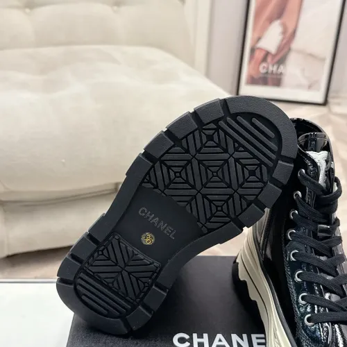 Cheap Chanel High Tops Shoes For Women #1422664 Replica Wholesale [$112.00 USD] [ITEM#1422664] on Replica Chanel High Tops Shoes