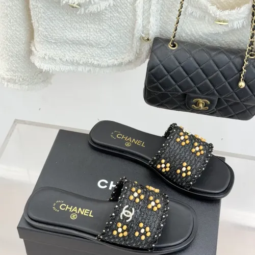Cheap Chanel Slippers For Women #1422686 Replica Wholesale [$105.00 USD] [ITEM#1422686] on Replica Chanel Slippers