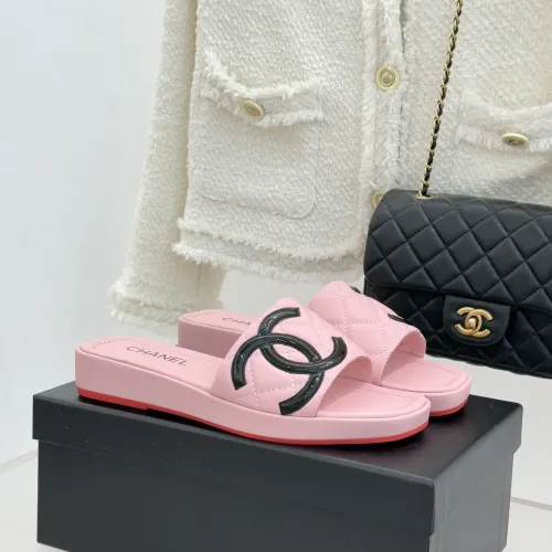 Cheap Chanel Slippers For Women #1422696 Replica Wholesale [$96.00 USD] [ITEM#1422696] on Replica Chanel Slippers
