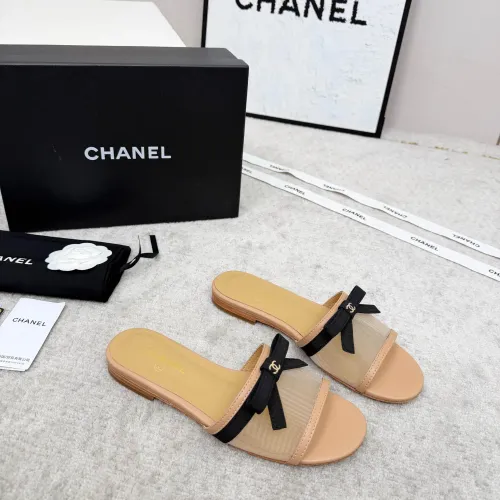 Cheap Chanel Slippers For Women #1422721 Replica Wholesale [$82.00 USD] [ITEM#1422721] on Replica Chanel Slippers