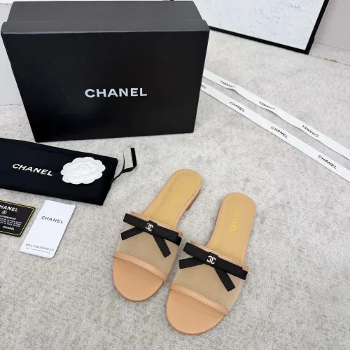 Cheap Chanel Slippers For Women #1422721 Replica Wholesale [$82.00 USD] [ITEM#1422721] on Replica Chanel Slippers