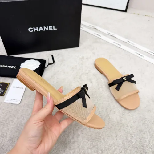 Cheap Chanel Slippers For Women #1422721 Replica Wholesale [$82.00 USD] [ITEM#1422721] on Replica Chanel Slippers
