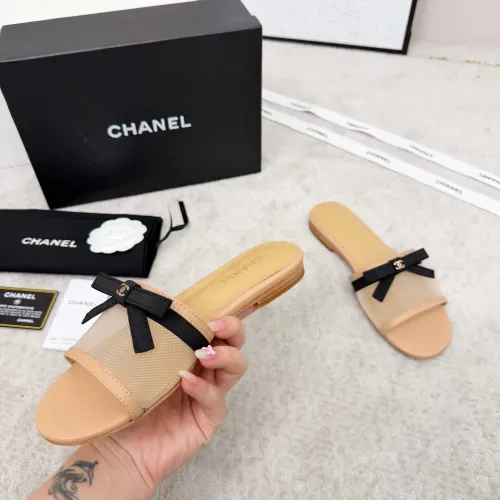 Cheap Chanel Slippers For Women #1422721 Replica Wholesale [$82.00 USD] [ITEM#1422721] on Replica Chanel Slippers