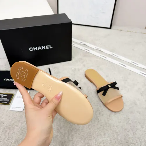 Cheap Chanel Slippers For Women #1422721 Replica Wholesale [$82.00 USD] [ITEM#1422721] on Replica Chanel Slippers