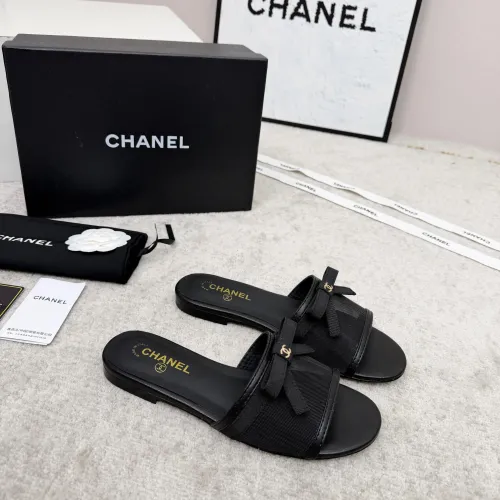 Cheap Chanel Slippers For Women #1422722 Replica Wholesale [$82.00 USD] [ITEM#1422722] on Replica Chanel Slippers