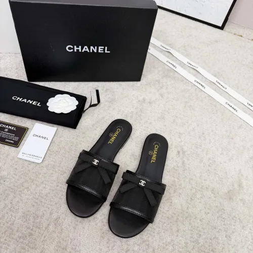 Cheap Chanel Slippers For Women #1422722 Replica Wholesale [$82.00 USD] [ITEM#1422722] on Replica Chanel Slippers