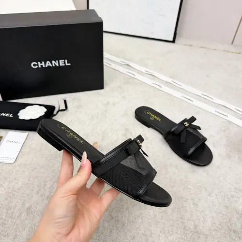 Cheap Chanel Slippers For Women #1422722 Replica Wholesale [$82.00 USD] [ITEM#1422722] on Replica Chanel Slippers