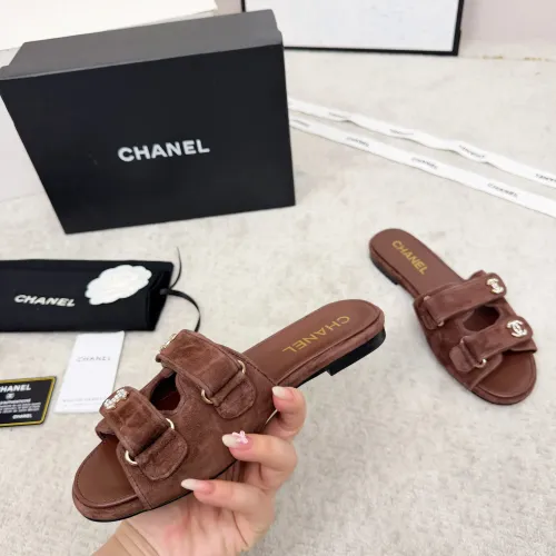 Cheap Chanel Slippers For Women #1422736 Replica Wholesale [$98.00 USD] [ITEM#1422736] on Replica Chanel Slippers