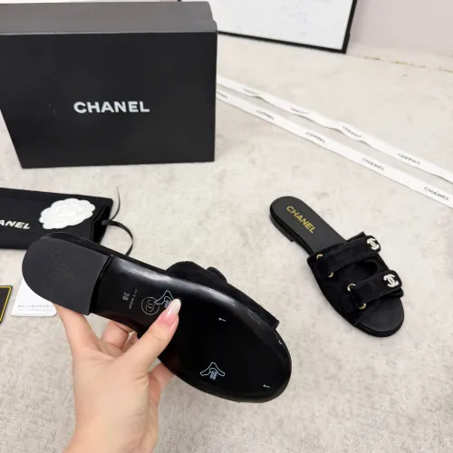 Cheap Chanel Slippers For Women #1422737 Replica Wholesale [$98.00 USD] [ITEM#1422737] on Replica Chanel Slippers