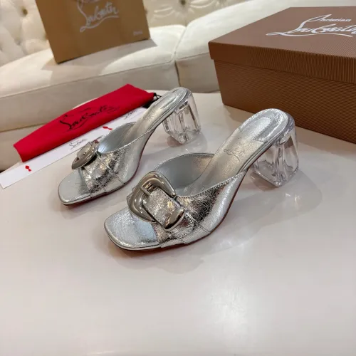 Cheap Christian Louboutin CL Slippers For Women #1422743 Replica Wholesale [$100.00 USD] [ITEM#1422743] on Replica Christian Louboutin CL Slippers