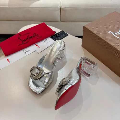 Cheap Christian Louboutin CL Slippers For Women #1422743 Replica Wholesale [$100.00 USD] [ITEM#1422743] on Replica Christian Louboutin CL Slippers