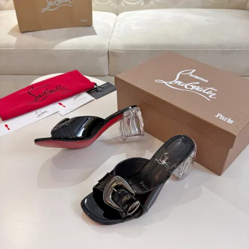 Cheap Christian Louboutin CL Slippers For Women #1422746 Replica Wholesale [$100.00 USD] [ITEM#1422746] on Replica Christian Louboutin CL Slippers