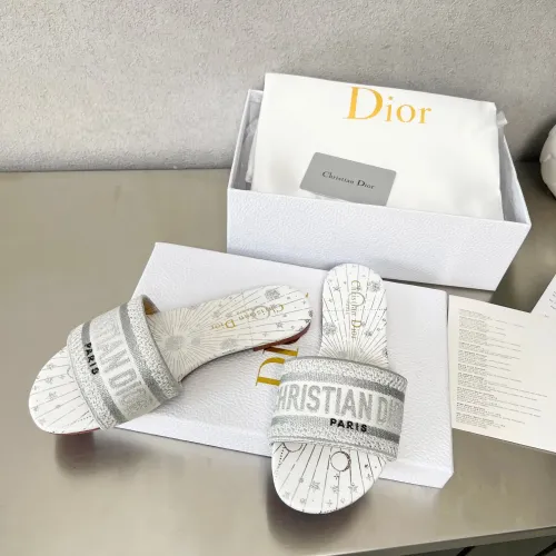 Cheap Christian Dior Slippers For Women #1422758 Replica Wholesale [$76.00 USD] [ITEM#1422758] on Replica Christian Dior Slippers