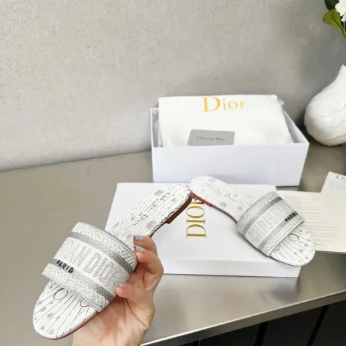 Cheap Christian Dior Slippers For Women #1422758 Replica Wholesale [$76.00 USD] [ITEM#1422758] on Replica Christian Dior Slippers