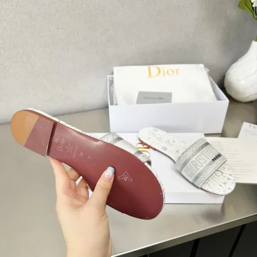 Cheap Christian Dior Slippers For Women #1422758 Replica Wholesale [$76.00 USD] [ITEM#1422758] on Replica Christian Dior Slippers