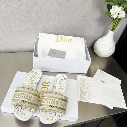 Cheap Christian Dior Slippers For Women #1422760 Replica Wholesale [$76.00 USD] [ITEM#1422760] on Replica Christian Dior Slippers