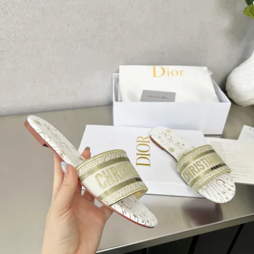 Cheap Christian Dior Slippers For Women #1422760 Replica Wholesale [$76.00 USD] [ITEM#1422760] on Replica Christian Dior Slippers