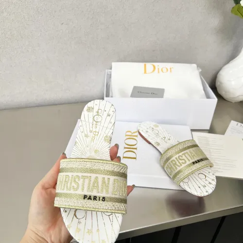 Cheap Christian Dior Slippers For Women #1422760 Replica Wholesale [$76.00 USD] [ITEM#1422760] on Replica Christian Dior Slippers
