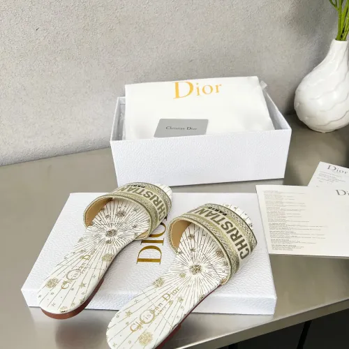 Cheap Christian Dior Slippers For Women #1422760 Replica Wholesale [$76.00 USD] [ITEM#1422760] on Replica Christian Dior Slippers