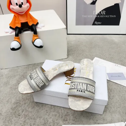 Cheap Christian Dior Slippers For Women #1422767 Replica Wholesale [$80.00 USD] [ITEM#1422767] on Replica Christian Dior Slippers