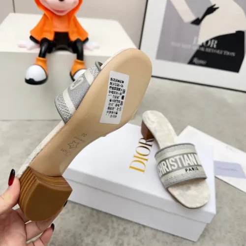Cheap Christian Dior Slippers For Women #1422767 Replica Wholesale [$80.00 USD] [ITEM#1422767] on Replica Christian Dior Slippers
