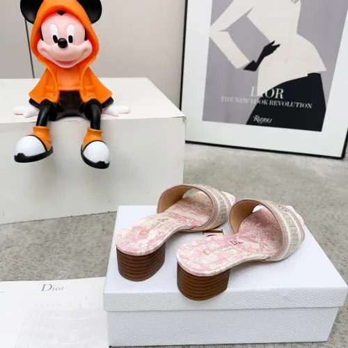 Cheap Christian Dior Slippers For Women #1422768 Replica Wholesale [$80.00 USD] [ITEM#1422768] on Replica Christian Dior Slippers