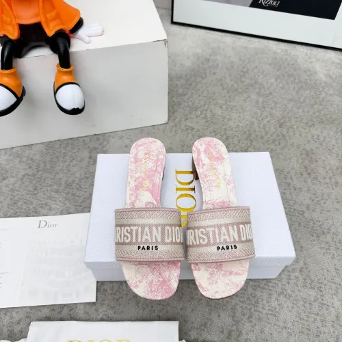 Cheap Christian Dior Slippers For Women #1422768 Replica Wholesale [$80.00 USD] [ITEM#1422768] on Replica Christian Dior Slippers