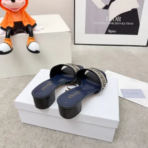 Cheap Christian Dior Slippers For Women #1422771 Replica Wholesale [$80.00 USD] [ITEM#1422771] on Replica Christian Dior Slippers