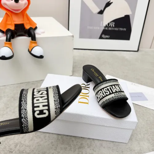 Cheap Christian Dior Slippers For Women #1422773 Replica Wholesale [$80.00 USD] [ITEM#1422773] on Replica Christian Dior Slippers