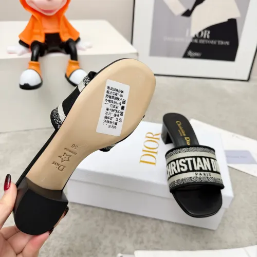 Cheap Christian Dior Slippers For Women #1422773 Replica Wholesale [$80.00 USD] [ITEM#1422773] on Replica Christian Dior Slippers